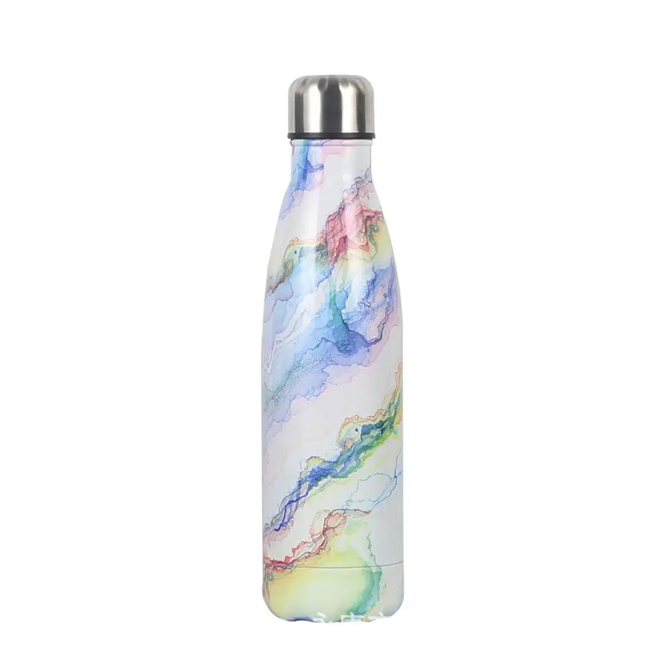 Stainless Steel Water bottle Sports (Isolated)