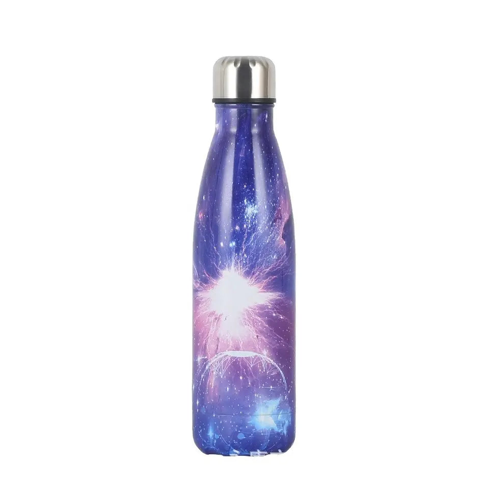 Stainless Steel Water bottle Sports (Isolated)