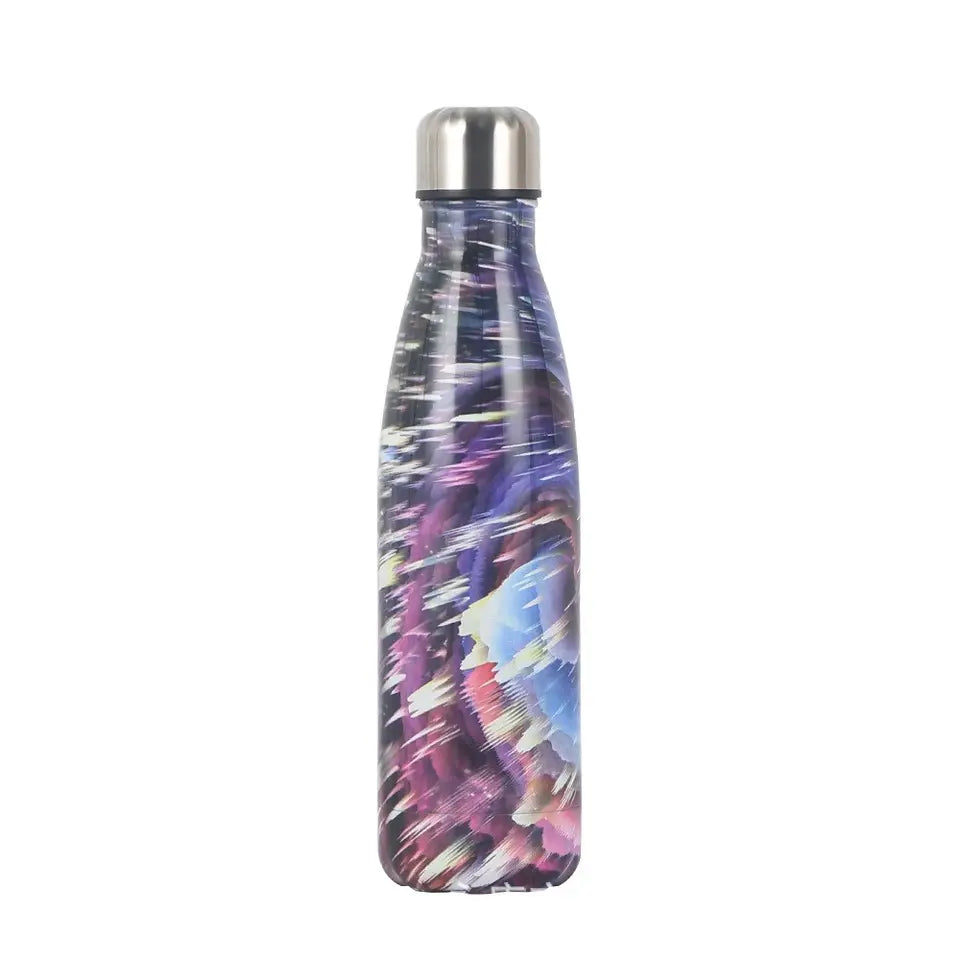 Stainless Steel Water bottle Sports (Isolated)