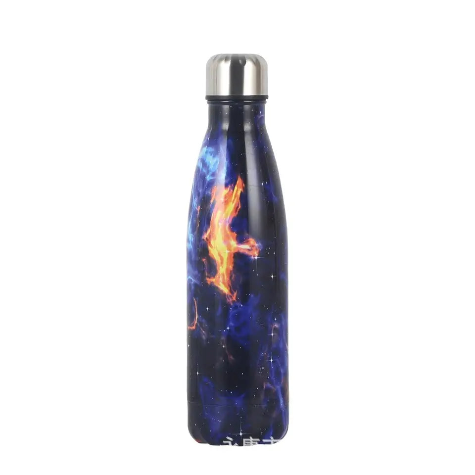 Stainless Steel Water bottle Sports (Isolated)