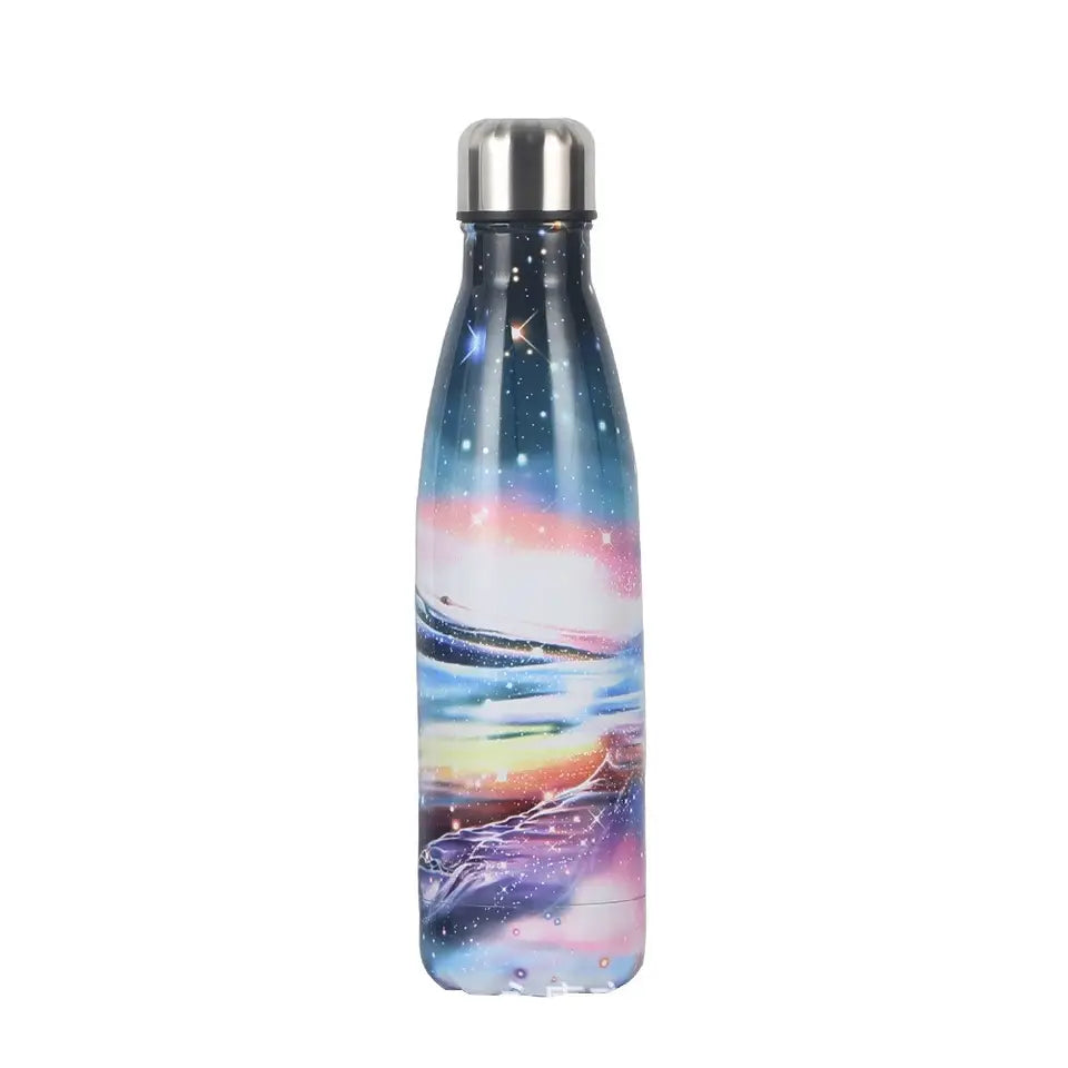 Stainless Steel Water bottle Sports (Isolated)